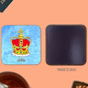Discount - Magnetic Coaster - The Crown Coasters | Magnets