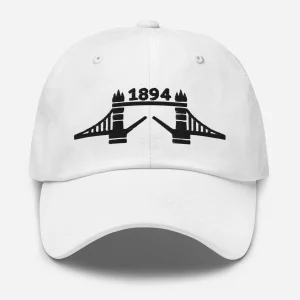 Discount 1894 Tower Bridge - Thread Embroidered Baseball Cap Clothing | Tower Bridge Gifts