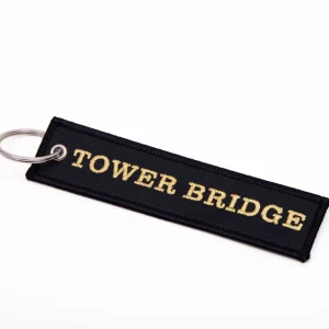 Cheap - Bridge Master Woven Keyring Keyrings | Tower Bridge Gifts
