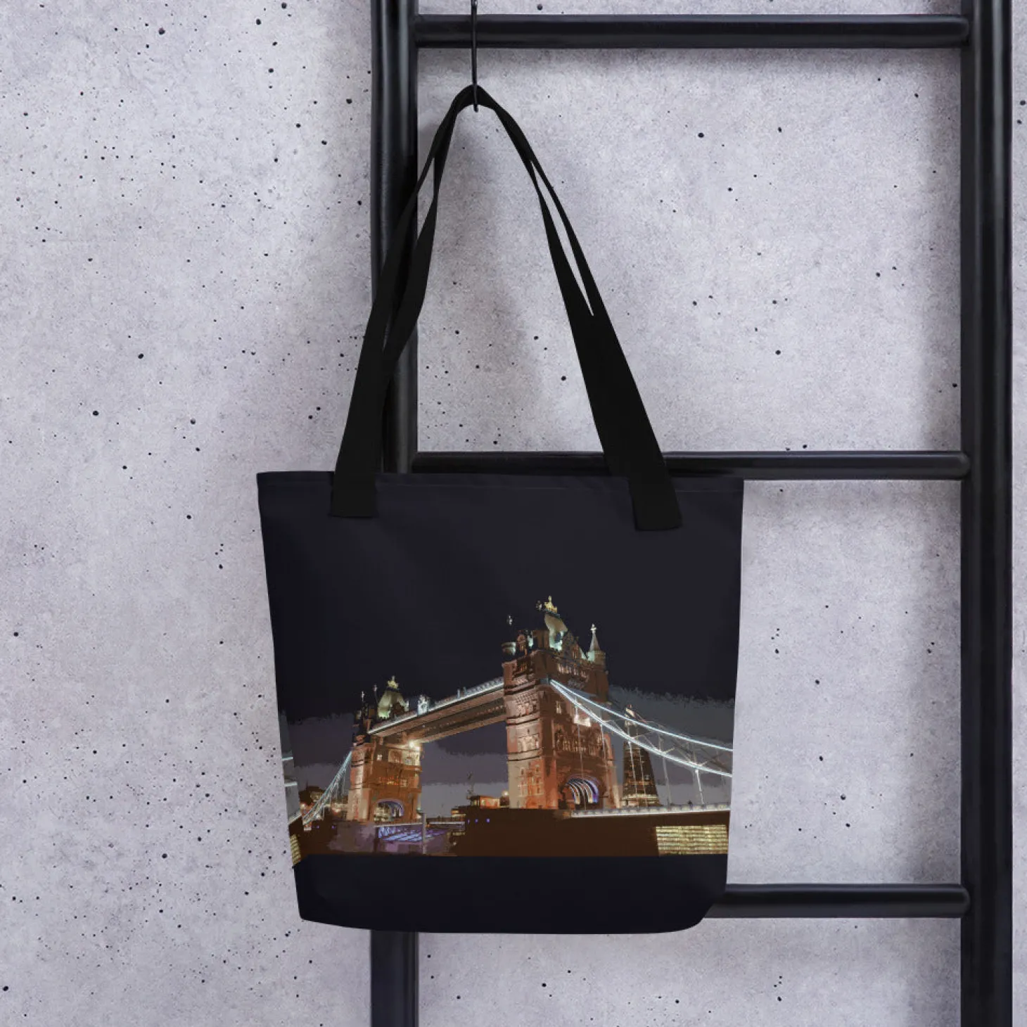 tower_bridge_at_night__all_over_print__tote_bag_1.webp Flash Sale Tower Bridge at Night - All Over Print - Tote Bag Bags | Tower Bridge Gifts