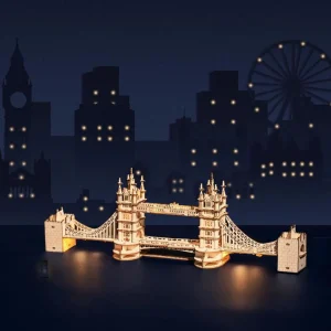 Best 3D Wooden Puzzle by Rolife Kids Tower Bridge Toys & Games | Tower Bridge Gifts