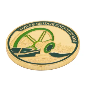 Sale Engine Room Gold Medal Coin Coins & Collectible Currency | Tower Bridge Gifts