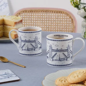 Fashion Tower Bridge Fine Bone China Mug by Mugs | Tower Bridge Gifts