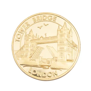 Cheap Gold Medal Coin Coins & Collectible Currency | Tower Bridge Gifts