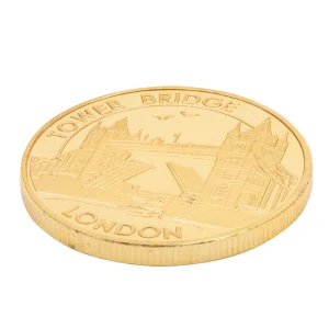 Cheap Gold Medal Coin Coins & Collectible Currency | Tower Bridge Gifts