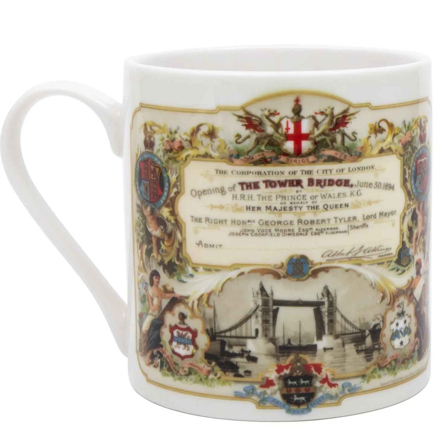 tower_bridge_invitation_mug_1.webp Best Sale Invitation Mug Mugs | Tower Bridge Gifts