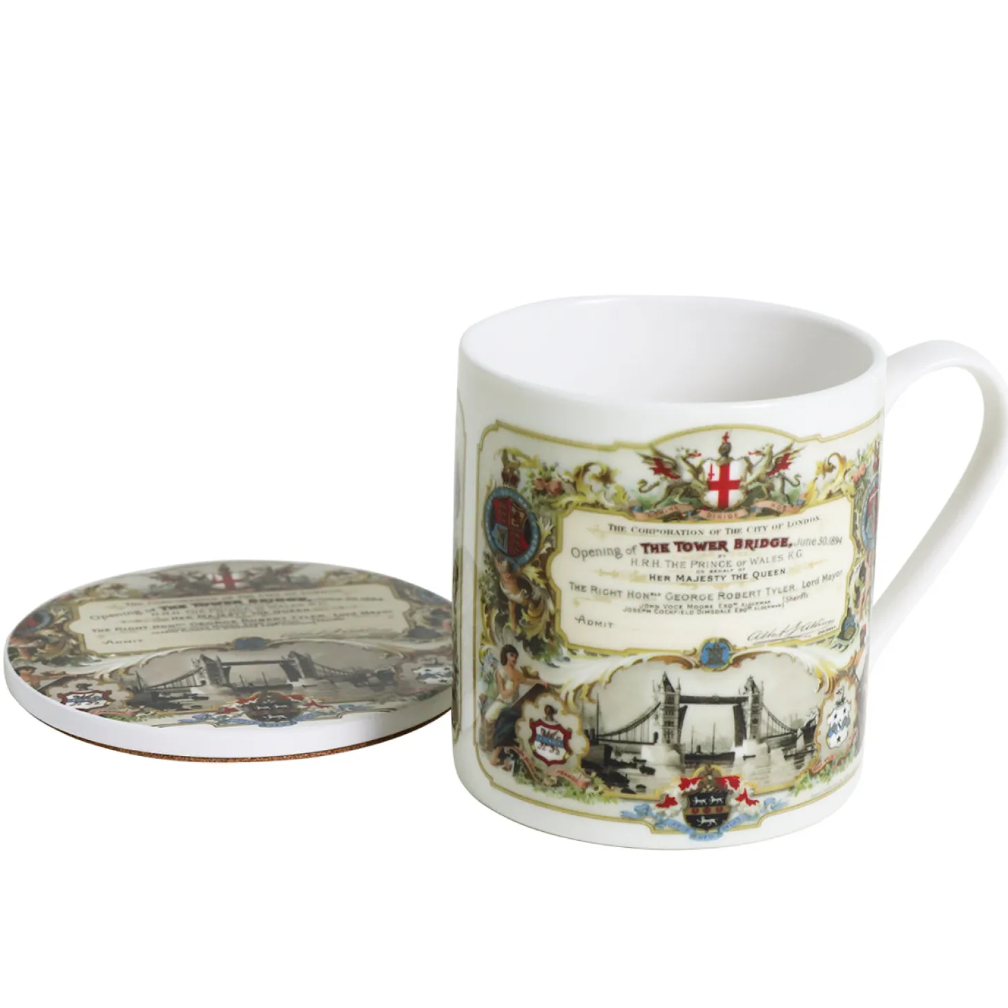 tower_bridge_invitation_mug_2.webp Best Sale Invitation Mug Mugs | Tower Bridge Gifts