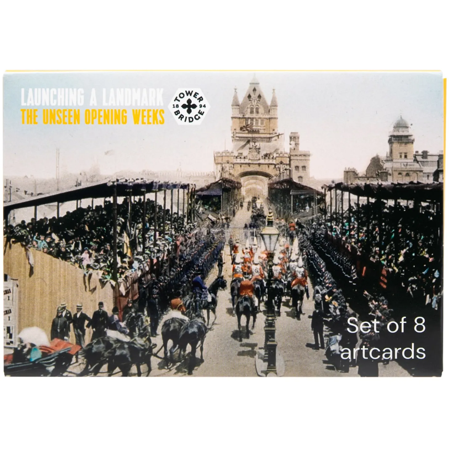 tower_bridge_launching_a_landmark__set_of__postcards_4.webp Outlet Launching A Landmark - Set of 8 Postcards Office & Stationery | Tower Bridge Gifts