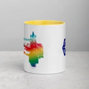 Discount Tower Bridge Rainbow - Mug with Colour Inside Mugs | Tower Bridge Gifts
