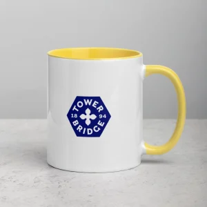 Discount Tower Bridge Rainbow - Mug with Colour Inside Mugs | Tower Bridge Gifts