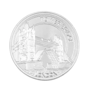 Cheap Silver Medal Coin Coins & Collectible Currency | Tower Bridge Gifts
