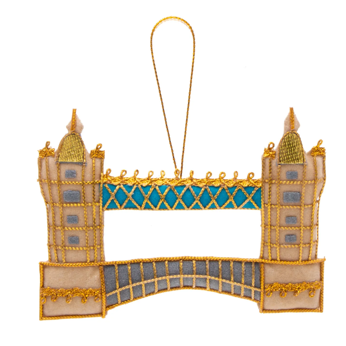 tower_bridge_stitched_christmas_decoration_0.webp Discount Tower Bridge Stitched Christmas Decoration Tower Bridge Gifts | Christmas Decorations
