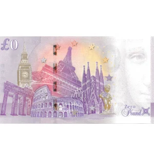 Best Sale Zero Pound Souvenir Banknote Coins & Collectible Currency | Tower Bridge Gifts