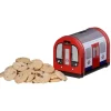 Sale Tube Train Money Box Tin Chocolate Chip Cookies Food & Drink