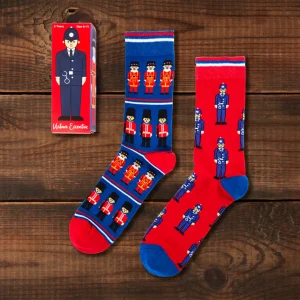 Fashion Socks Police/Guard Two Pack Clothing | Socks