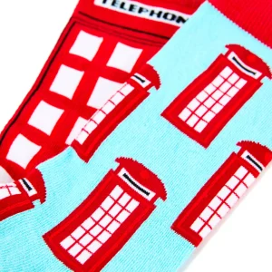 Outlet Socks Telephone Box Two Pack Clothing | Socks