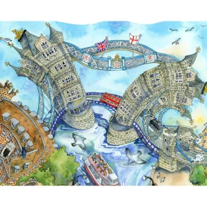 Cheap Tower of London and Tower Bridge Limited Edition Print Prints & Posters | Tower Bridge Gifts